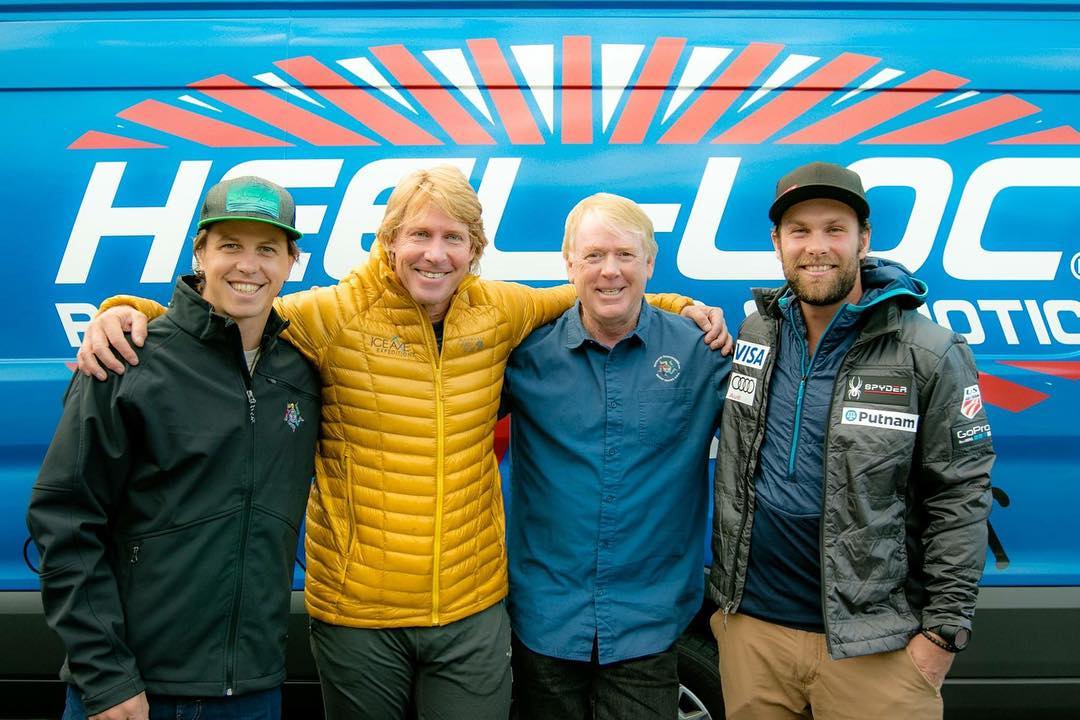 Founder Buck with the pro team customers